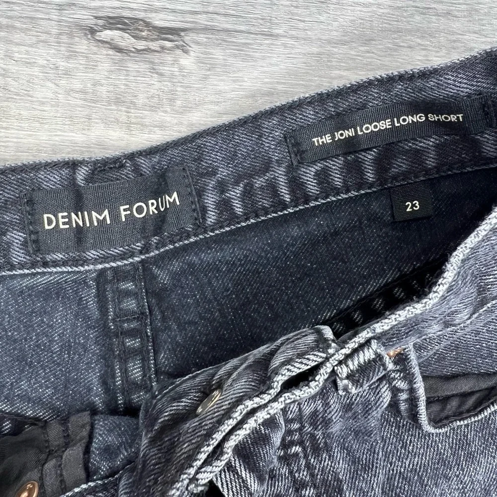 Denim Forum The Joni Loose Long Short Shorts 23